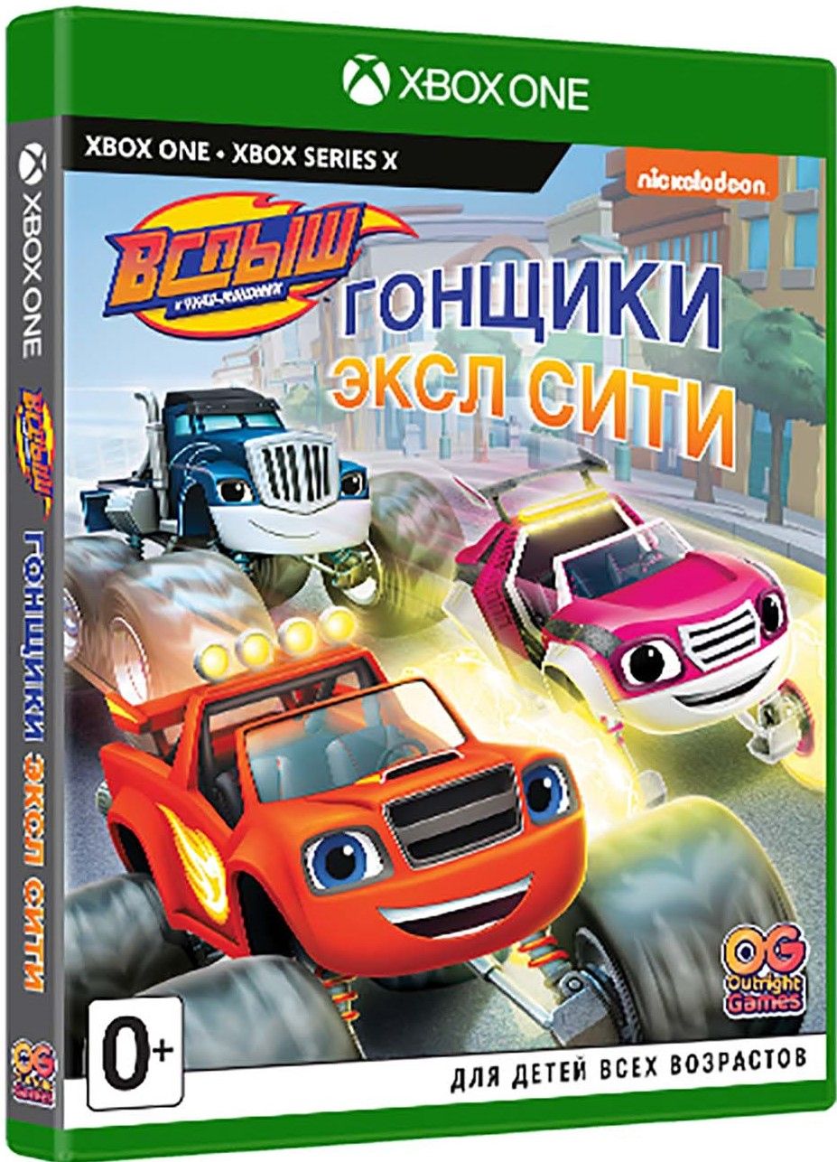 Blaze and the Monster Machines Axle City Racers (Xbox One, ������� ������)