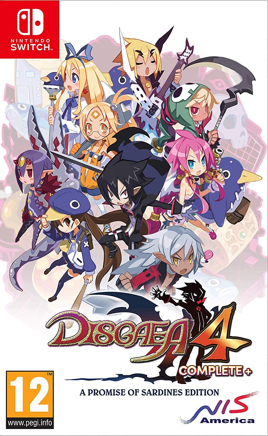 Disgaea 4 Complete+ A Promise of Sardines Edition (Switch)