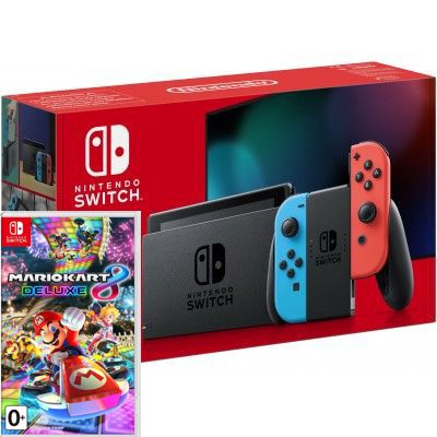 NINTENDO SWITCH  BLUE-RED Mario Kart 8 Deluxe