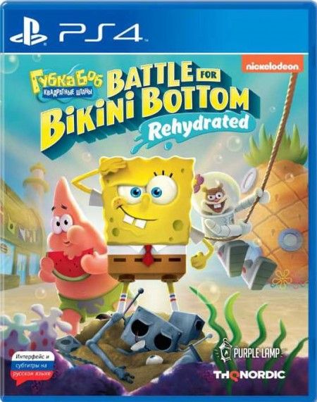 SpongeBob SquarePants: Battle For Bikini Bottom � Rehydrated (PS4, ������� ��������)