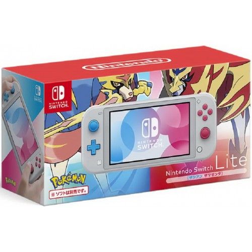 NINTENDO SWITCH LITE ZACIAN AND ZAMAZENTA EDITION