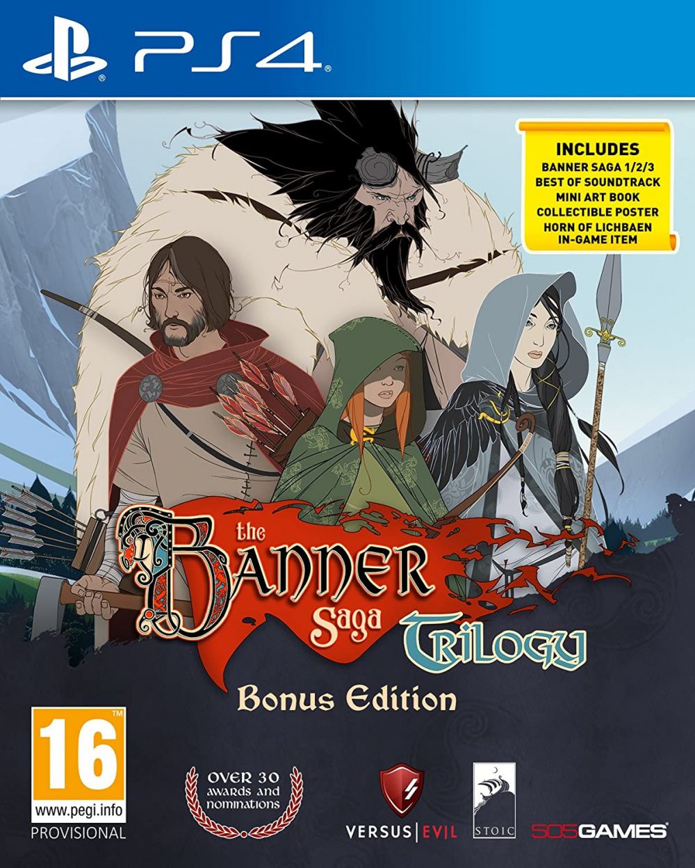 The Banner Saga Trilogy Bonus Edition (PS4, ������� ������)