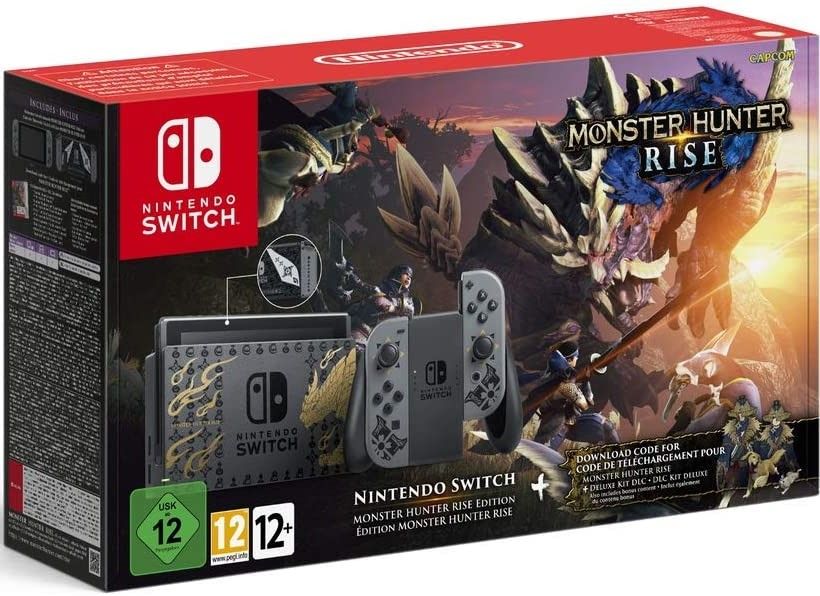 NINTENDO SWITCH 32 GB MONSTER HUNTER RISE EDITION