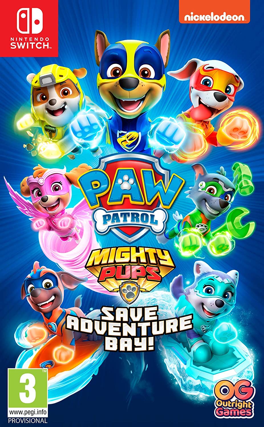 Paw Patrol Mighty Pups Save Adventure Bay (Switch, ������� ��������)
