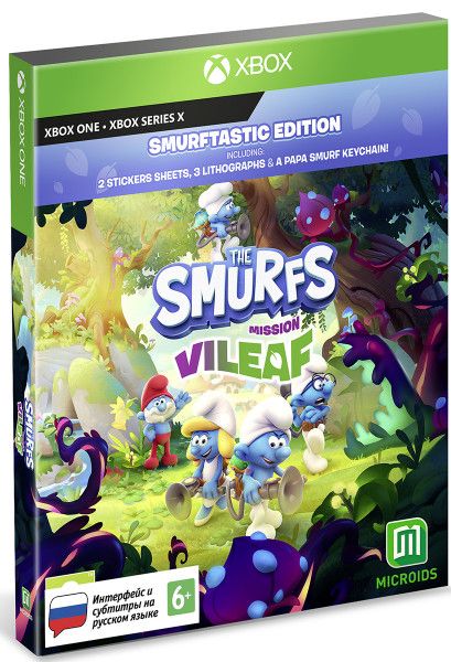 The Smurfs: Mission Vileaf - Smurftastic Edition (Xbox One, ������� ��������)