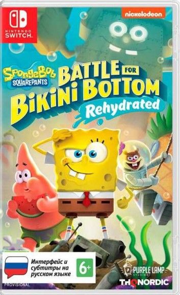 SpongeBob SquarePants: Battle For Bikini Bottom � Rehydrated (Switch, ������� ��������)