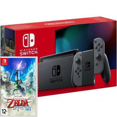 NINTENDO SWITCH Grey The Legend of Zelda: Skyward Sword HD