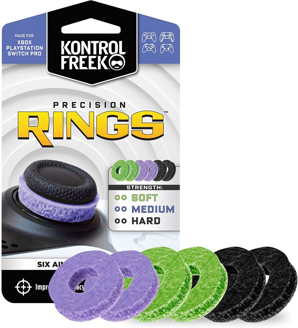 ������ �������� KontrolFreek Precision Rings Mixed ��� ��������� PS4, PS5, Xbox One, Xbox Series X, Nintendo Switch Pro Controller