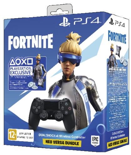 Sony DualShock 4 Version 2 (Black) + ������ �Fortnite Neo Versa Bundle�