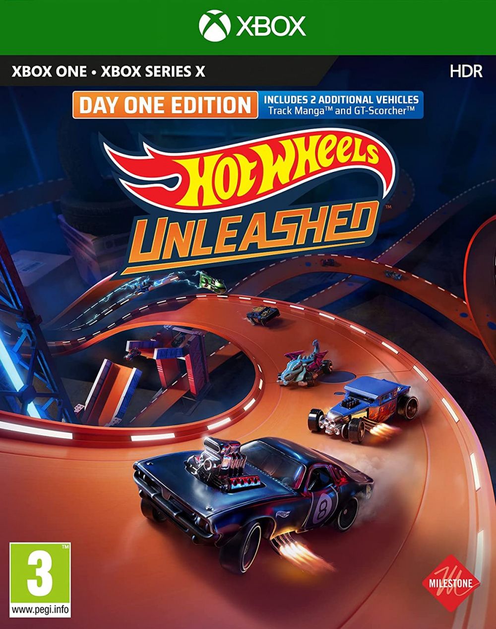 Hot Wheels Unleashed - Day One Edition (Xbox One, ������� ��������)