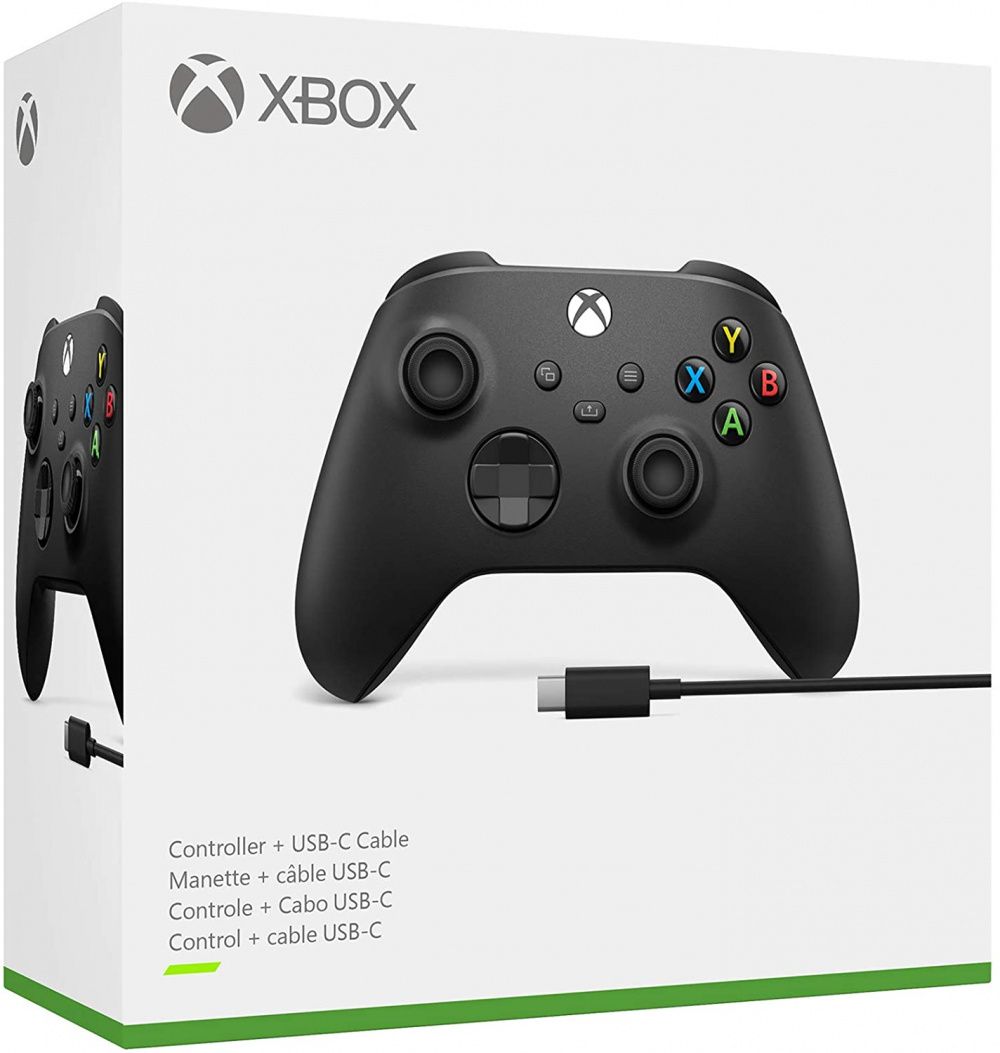 ������� Xbox Series X/S Carbon Black + USB-C Cable