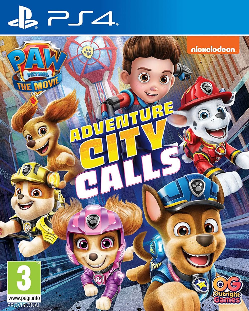 Paw Patrol The Movie Adventure City Calls (PS4, ������� ������)