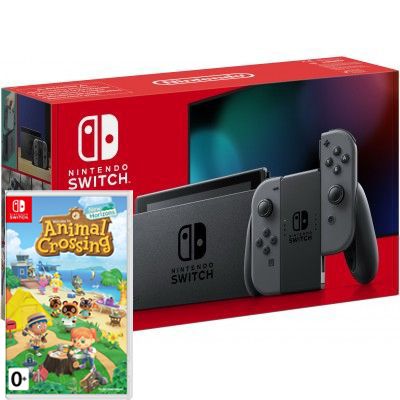 NINTENDO SWITCH Grey Animal Crossing: New Horizons