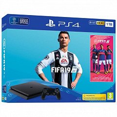 PlayStation 4 Slim 1TB + Fifa 19