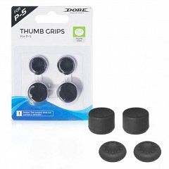 ����� �������� DOBE Thumb Grips �� ����� �������� DualSense ��� PS5 (4 � 1)