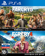 Far Cry 4 + Far Cry 5 (PS4, ������� ������)