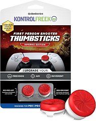   KontrolFreek Thumbsticks for First Person Shooters Inferno Edition  PS4/PS5