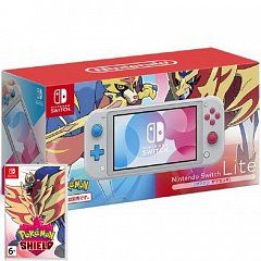 NINTENDO SWITCH LITE ZACIAN AND ZAMAZENTA EDITION+Shield