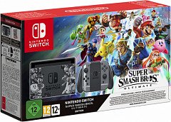 ������� ������� Nintendo Switch (�����) + ���� Super Smash Bros. Ultimate