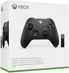 ������� Xbox Series X/S Carbon Black + Wireless Adapter ��� Windows 10