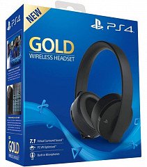    PS4 SONY Gold Wireless Stereo Headset 2.0