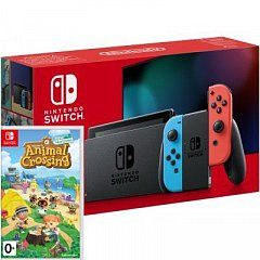 NINTENDO SWITCH  BLUE-RED Animal Crossing: New Horizons